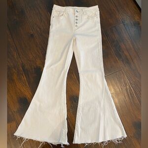 White bell bottoms